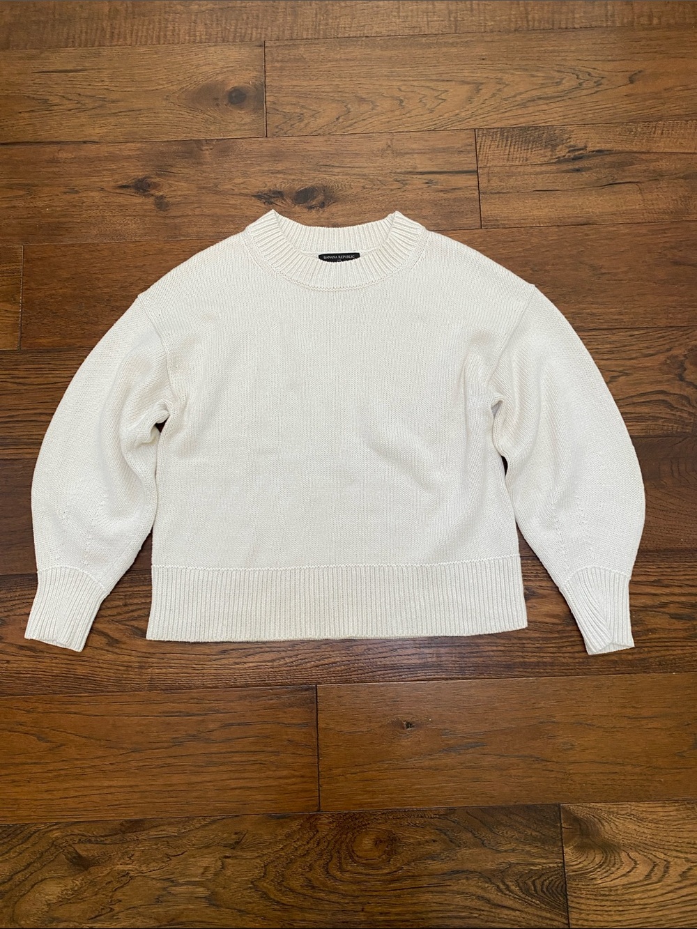Banana Republic sweater, cream, size S